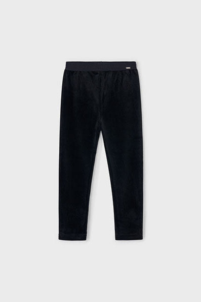 girls velour legging