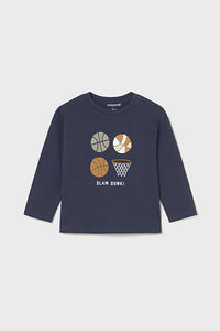 mini boy slam dunk tee
