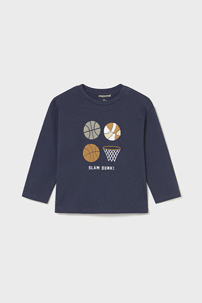 mini boy slam dunk tee