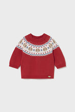 Load image into Gallery viewer, baby puppy faire isle sweater
