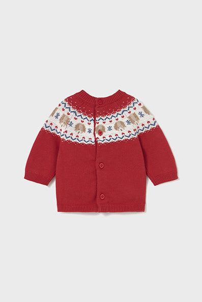 baby puppy faire isle sweater