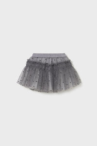 mini girls shimmer tulle skirt