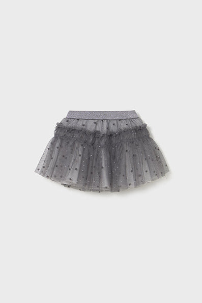 mini girls shimmer tulle skirt