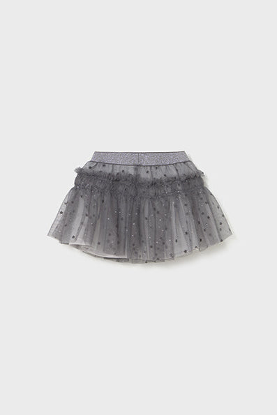 mini girls shimmer tulle skirt