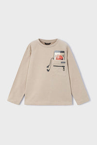 boys basketball phone tee