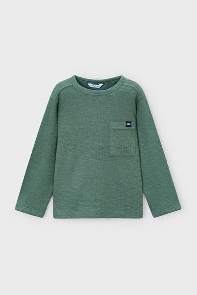 boys rib pocket tee