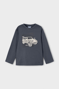 boys glow in the dark jeep tee