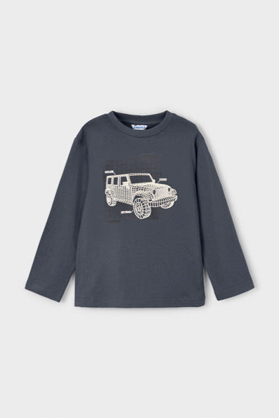 boys glow in the dark jeep tee