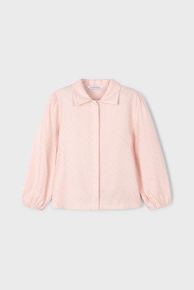 girls shimmer blouse