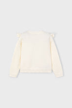 Load image into Gallery viewer, girls pointelle inset sweater
