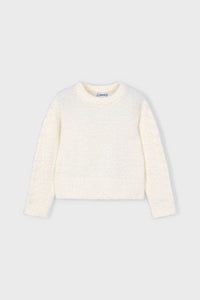 girls fuzzy sweater