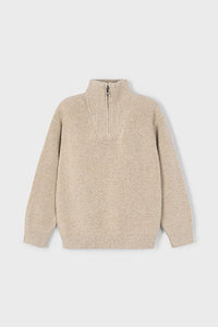boys 1/4 zip sweater