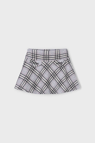 girls check skirt