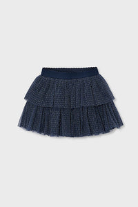 girls shimmer tulle skirt