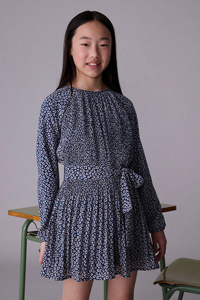tween leo pleat dress