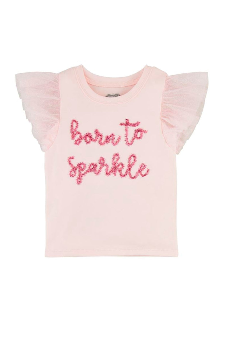 girls sparkle tee