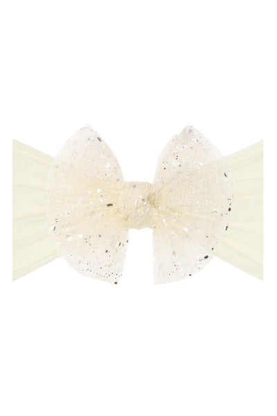 shimer tulle headband