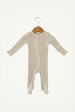 Load image into Gallery viewer, baby organic waffle footie
