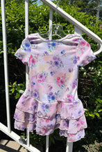 Load image into Gallery viewer, girls chiffon ruffle floral dress
