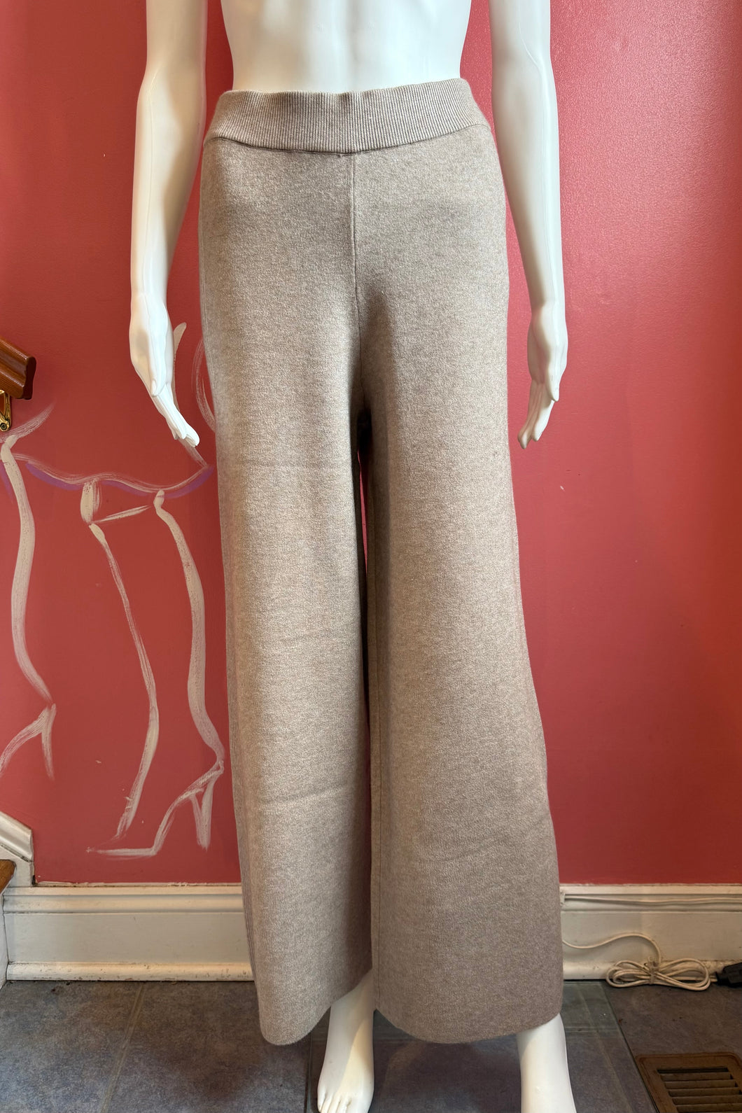 sweater knit pant