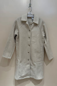textured tailored coat