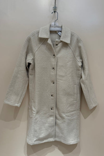textured tailored coat