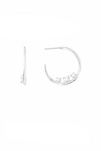 Load image into Gallery viewer, 3 cz hoop
