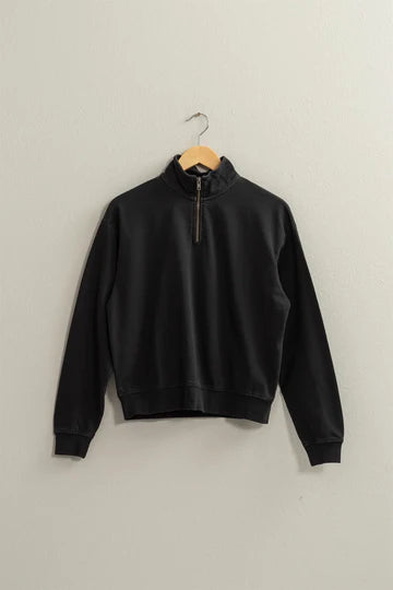 1/2 zip sweatshirt