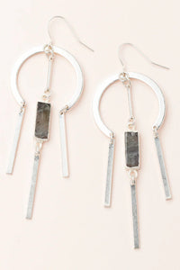dream stone earring labradorite
