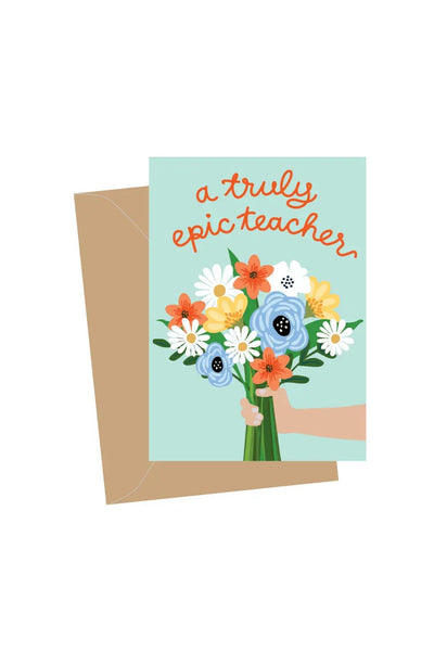 enc card teacher`s thanks