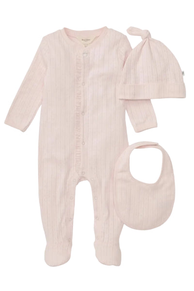 organic cotton pointelle 3pc set