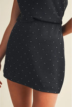 Load image into Gallery viewer, Rhinestone Mini Skirt

