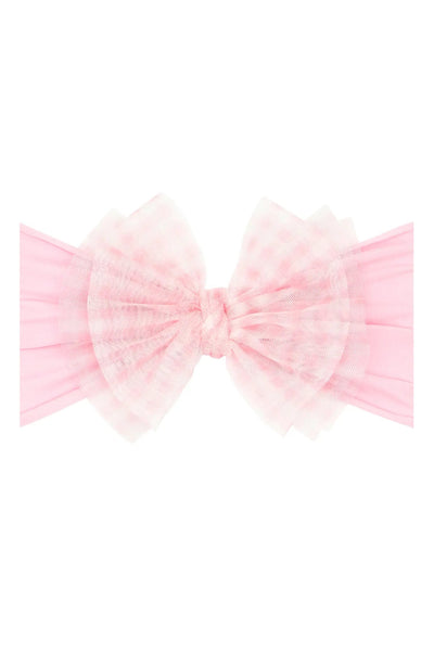 tulle headb gingham