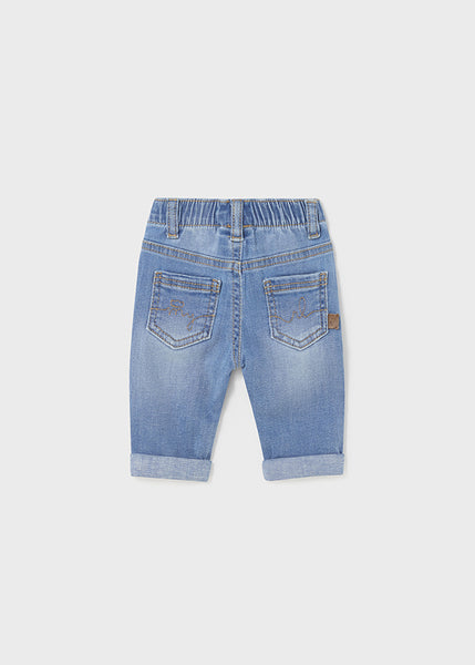 baby rollup denim pant