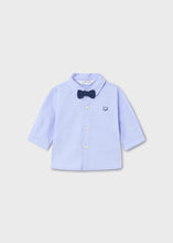 Load image into Gallery viewer, baby shrt + bow tie
