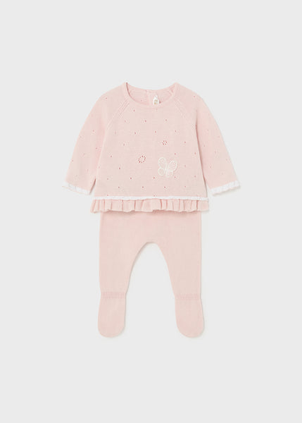 baby girl sweater + legging set