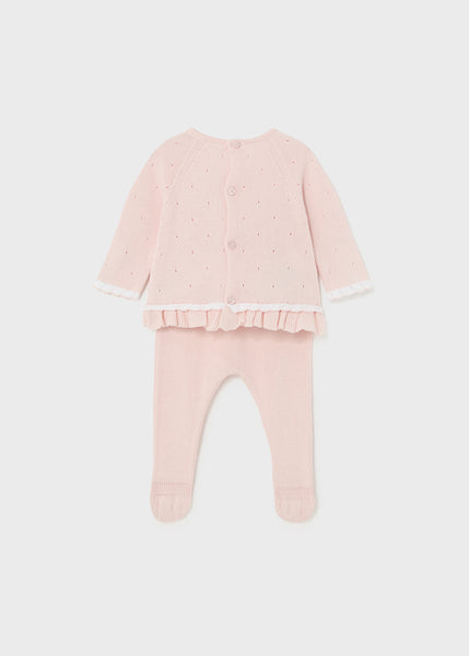 baby girl sweater + legging set