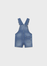 Load image into Gallery viewer, baby boy denim shortall
