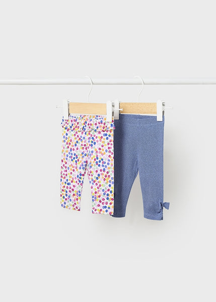 baby faux denim legging