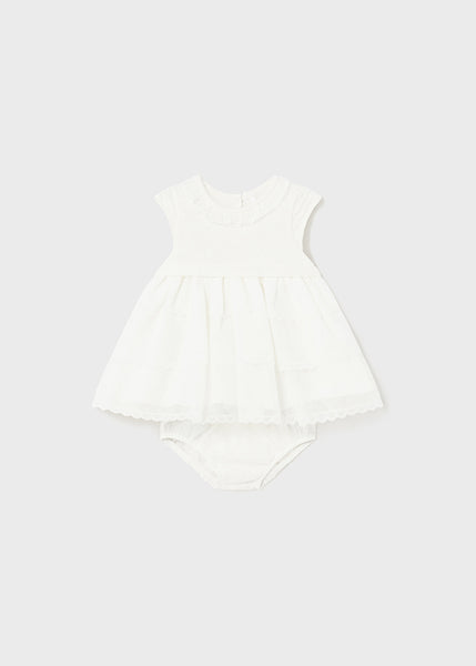 baby knit + tulle dress