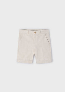 boys linen dressy shorts