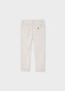 boys linen dress pant