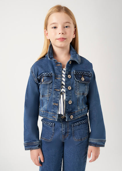 tween braid pocket denim jacket