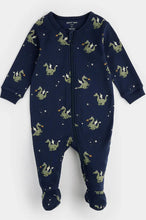 Load image into Gallery viewer, baby dragon print footie
