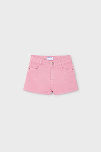 girls twill denim shorts