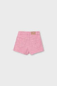 girls twill denim shorts