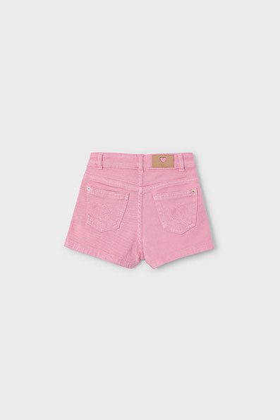 girls twill denim shorts