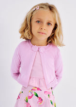 Load image into Gallery viewer, girls bow clasp cardigan
