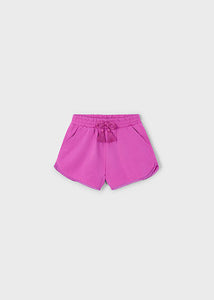 jersey shorts with trim - girls