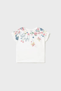 mini girl blooms tshirt